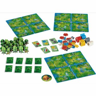 HUTAN: Leven in het Regenwoud &ndash; Strategisch Bordspel van Sidekick Games​