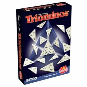 Triominos Intro &ndash; Compact Tegellegspel van Goliath​