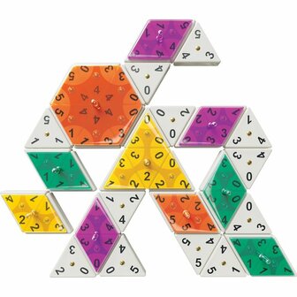 Triominos Conquest &ndash; Strategisch Tegellegspel van Goliath​