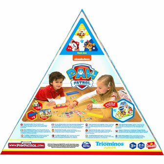 Triominos Junior Paw Patrol &ndash; Kinderspel van Goliath