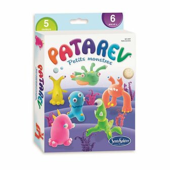 Patarev Kleine Monsters &ndash; Boetseerklei-set van SentoSph&egrave;re​