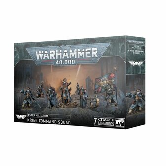 Warhammer 40,000 &ndash; Astra Militarum: Krieg Command Squad | Games Workshop