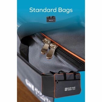 Standard Board Game Bag &ndash; Oxford Gray &ndash; Bordspellentas van Allplay