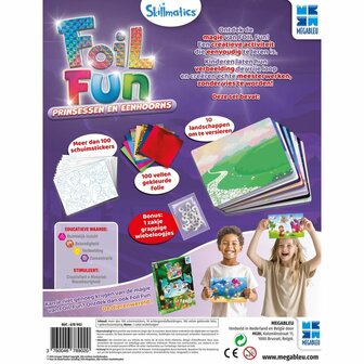 Foil Fun Prinsessen en Eenhoorns (4+) &ndash; Creatieve Knutselset van Megableu