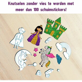 Foil Fun Prinsessen en Eenhoorns (4+) &ndash; Creatieve Knutselset van Megableu