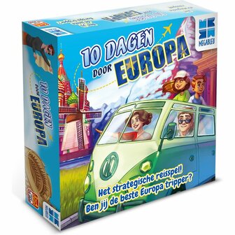 10 Dagen door Europa &ndash; Educatief Bordspel van Megableu