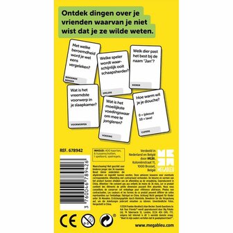 Dumb Questions to Ask Your Friends &ndash; Hilarisch Partyspel van Megableu