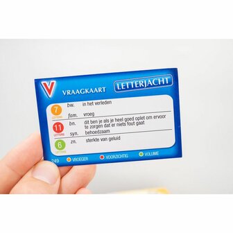 Letterjacht &ndash; Educatief Bordspel van Megableu in samenwerking met Van Dale