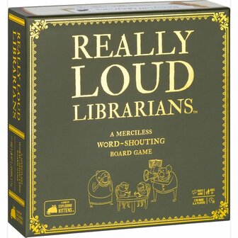 Really Loud Librarians &ndash; Partyspel / Woordspel &ndash; Exploding Kittens