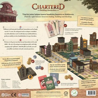 Chartered: Building Amsterdam &ndash; Strategisch Bordspel &ndash; Jolly Dutch