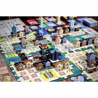 Chartered: Building Amsterdam &ndash; Strategisch Bordspel &ndash; Jolly Dutch