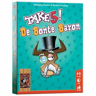 Take 5! &ndash; De Bonte Baron &ndash; Kaartspel | 999 Games