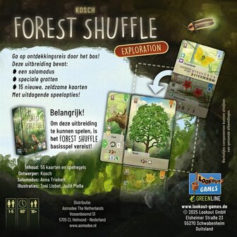 Forest Shuffle: Exploration &ndash; Veelzijdige Uitbreiding | Lookout Games