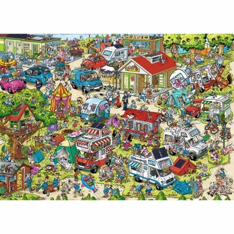 Holiday Resort 1 - The Campsite - 1000 Stukjes Legpuzzel | Ravensburger