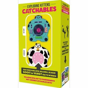 Catchables &ndash; DJ Kat &amp; Koekat &ndash; Partyspel van Exploding Kittens