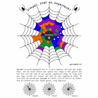Spindel 4 &ndash; Snel &amp; Tactisch Spel