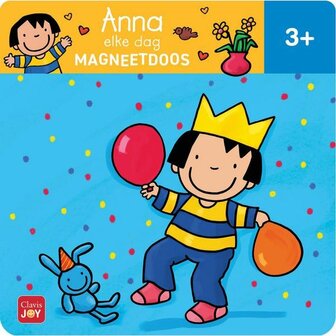 Anna &ndash; Elke dag magneetdoos van Clavis &ndash; Educatief speelgoed voor kinderen vanaf 3 jaar