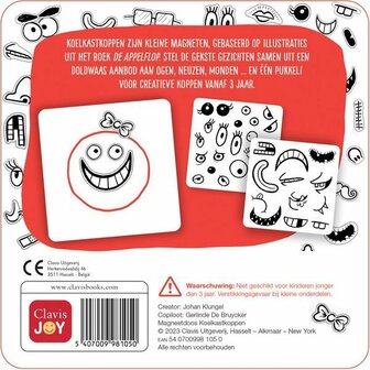 Koelkastkoppen magneetdoos van Clavis &ndash; Creatief speelgoed voor kinderen vanaf 3 jaar