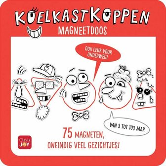 Koelkastkoppen magneetdoos van Clavis &ndash; Creatief speelgoed voor kinderen vanaf 3 jaar
