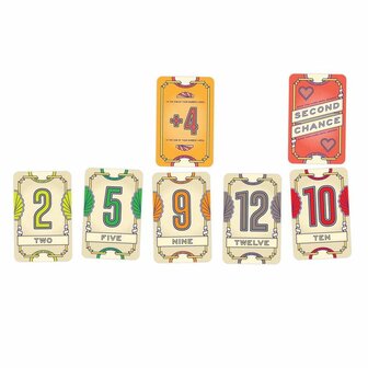 Flip 7 Compact (Tuck Box) &ndash; push-your-luck kaartspel van USAopoly