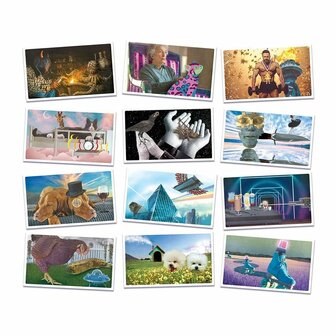 Venn &ndash; partyspel van USAopoly | creatief &amp; grappig associatiespel