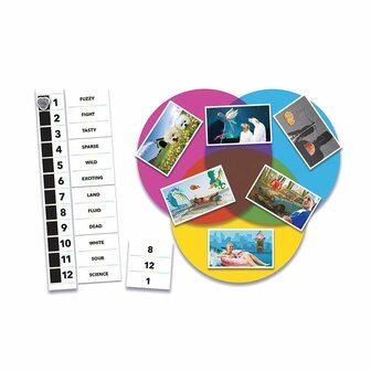 Venn &ndash; partyspel van USAopoly | creatief &amp; grappig associatiespel