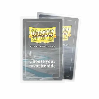 Dragon Shield Board Game Sleeves 59 &times; 92 mm &ndash; Clear/Non‑Glare (100 st.)