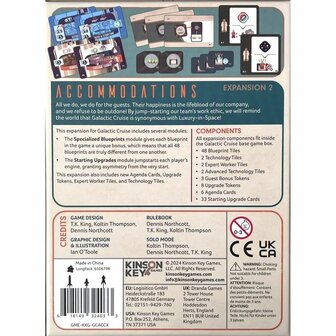 Galactic Cruise &ndash; Accommodations Expansion 2 &ndash; Kinson Key Games