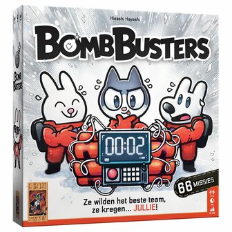 Bomb Busters &ndash; Co&ouml;peratief deductiespel van 999 Games