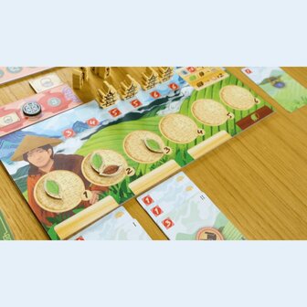 Theetuin &ndash; Strategisch deckbuilding &amp; worker placement bordspel van 999 Games