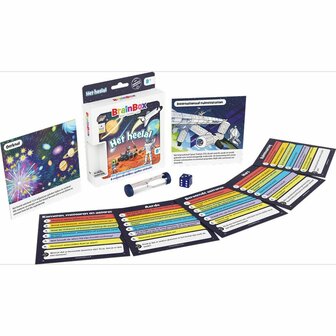 Brainbox Pocket &ndash; Het Heelal &ndash; Educatief geheugenquizspel van Bezzerwizzer