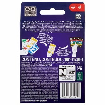 Phase 10 Flip! &ndash; Kaartspel met twist van Mattel