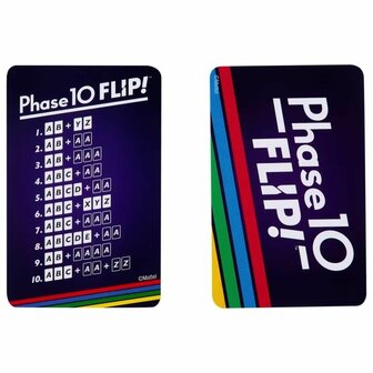Phase 10 Flip! &ndash; Kaartspel met twist van Mattel