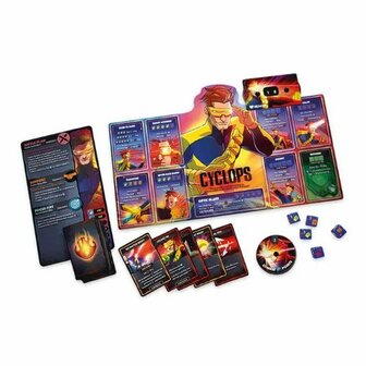 Marvel X‑Men Dice Throne Box 2 &ndash; Dobbelstrijd met Cyclops, Gambit, Rogue &amp; Jean Grey | Roxley Games