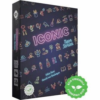 Iconic: Neon Stories &ndash; Creatief iconen-verhaalspel | Jolly Dutch