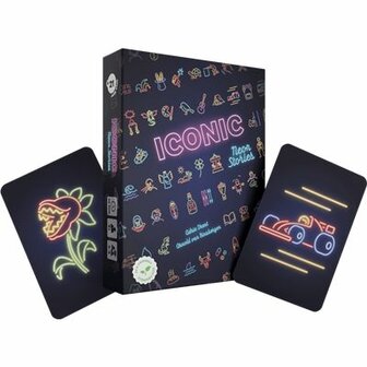 Iconic: Neon Stories &ndash; Creatief iconen-verhaalspel | Jolly Dutch