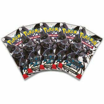 Pok&eacute;mon Scarlet &amp; Violet &ndash; Black Bolt Binder Collection &ndash; Verzamelmap met 5 boosters
