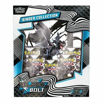 Pok&eacute;mon Scarlet &amp; Violet &ndash; Black Bolt Binder Collection &ndash; Verzamelmap met 5 boosters