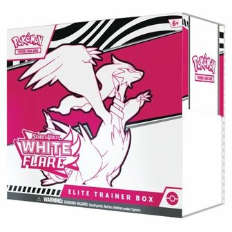 Pok&eacute;mon Scarlet &amp; Violet &ndash; White Flare Elite Trainer Box &ndash; Premium verzamel - ETB