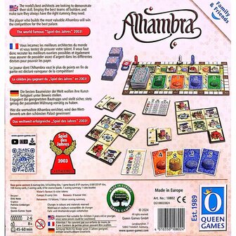 Alhambra Family &amp; Friends &ndash; Compacte Editie &ndash; Tegellegspel van Queen Games