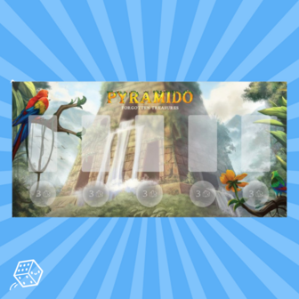 Pyramido: Forgotten Treasures - Playmat