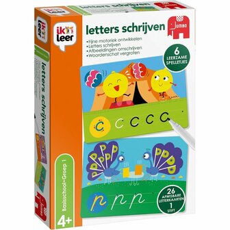 Ik leer &ndash; Letters schrijven (+4) &ndash; Educatief spel - Jumbo