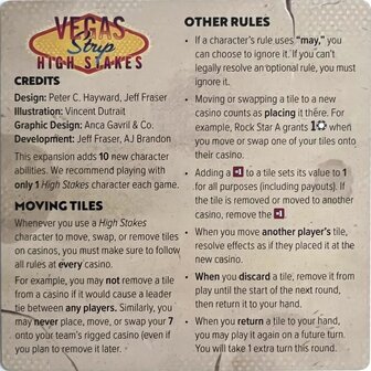 Vegas Strip High Stakes &ndash; Uitbreiding voor bluff- en deductiespel (Allplay)