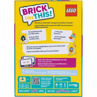 Brick Like This! &ndash; LEGO‑partyspel vol creativiteit en chaos (Dotted Games / LEGO)