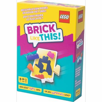 Brick Like This! &ndash; LEGO‑partyspel vol creativiteit en chaos (Dotted Games / LEGO)