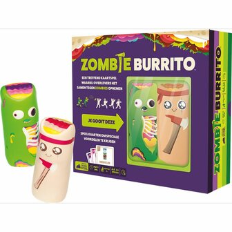 Zombie Burrito &ndash; Teamgericht dodge‑burrito feestje (Exploding Kittens)