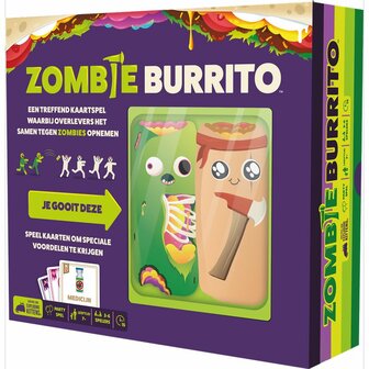 Zombie Burrito &ndash; Teamgericht dodge‑burrito feestje (Exploding Kittens)