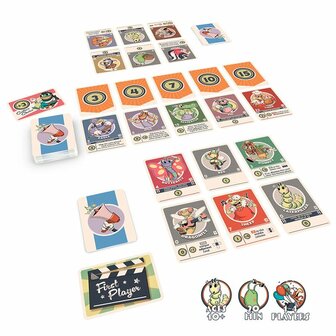 Fliptoons &ndash; Snel deckbuilding kaartspel in cartoonstijl - Thunderworks Games