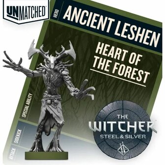 Unmatched The Witcher: Steel &amp; Silver &ndash; Duelbordspel - White Goblin Games