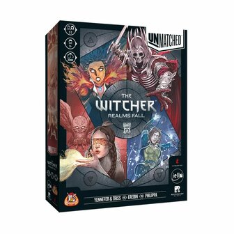 Unmatched The Witcher: Realms Fall &ndash; Tactisch duelbordspel - White Goblin Games